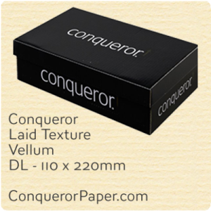ENVELOPES - Laid.01453, WINDOW=No, TYPE=Wallet, TINT=Vellum, SIZE=DL-110x220mm, QUANTITY=500